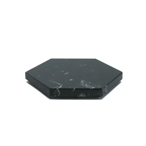 Set of 4 Hexagonal Marble Coasters