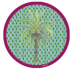 Set Of 2 Hima Palma Multicolor Placemats