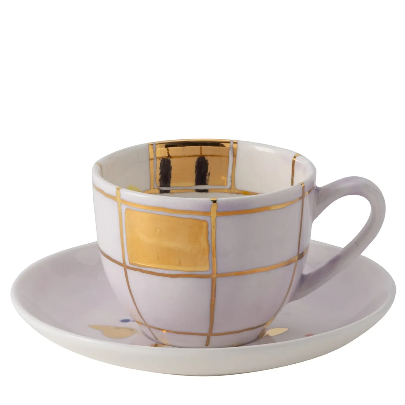 Set of 2 Islamorada Coffee Cups and saucers