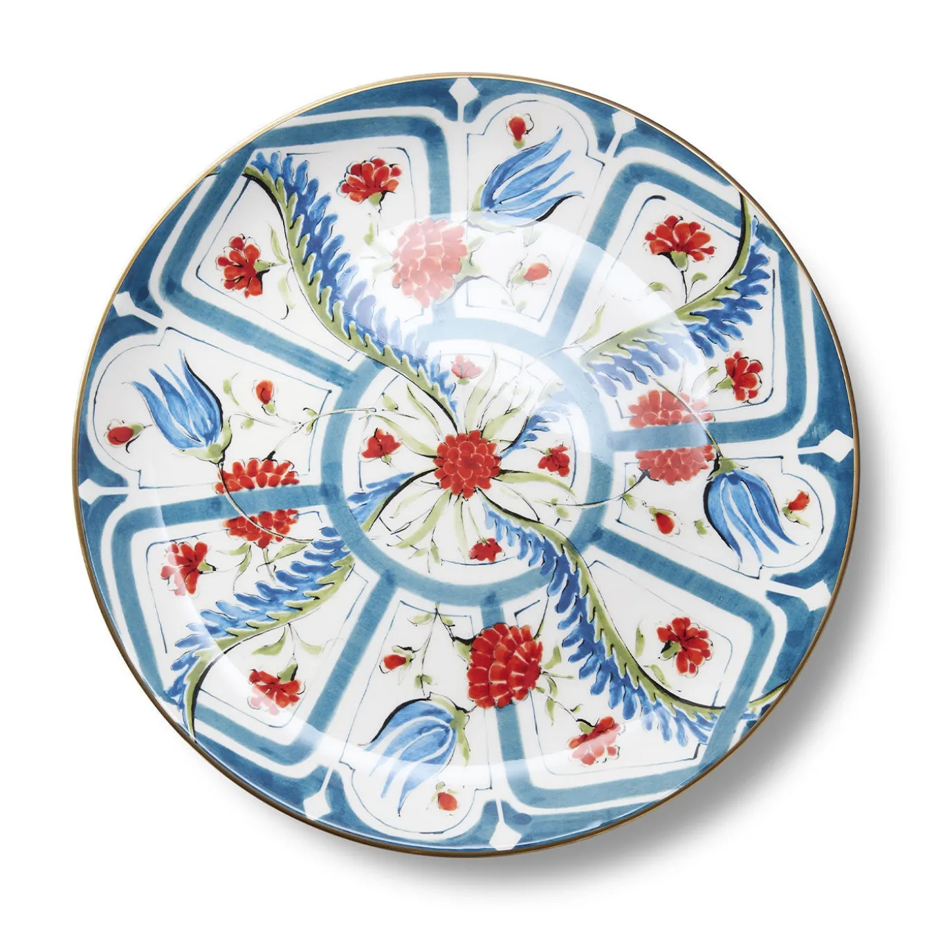 Set of 4 Izmir dinner plates