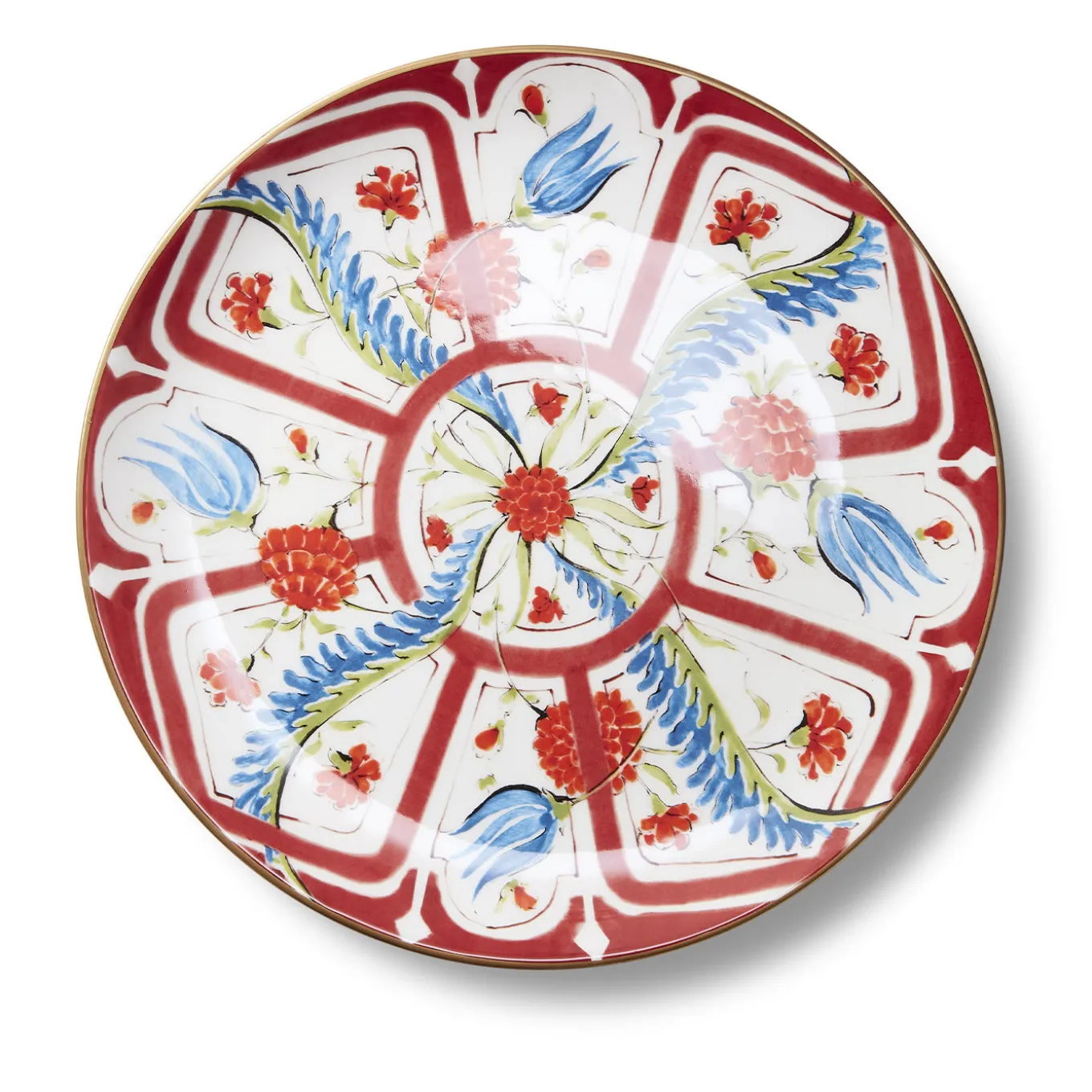 Set of 4 Izmir dinner plates