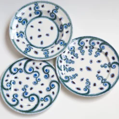 Set of 4 Iznik Dinner Plates