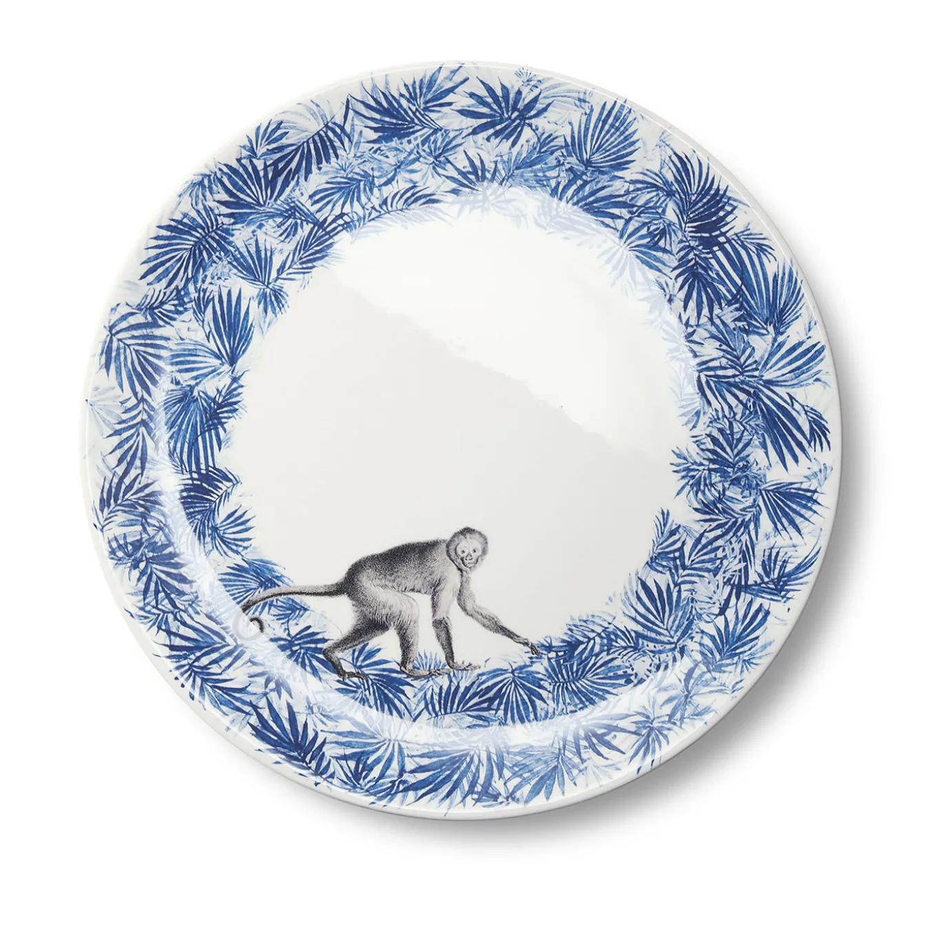 Set of 4 Jungle dessert plates