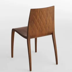 Set of 2 Ki Wood Chairs by Mario Bellini