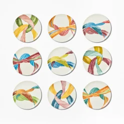 Set of 4 Legami dessert plate #1