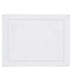 Set of 2 Luci d'Artista White Linen Placemats
