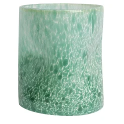 Set of 4 Macchia Green Glasses