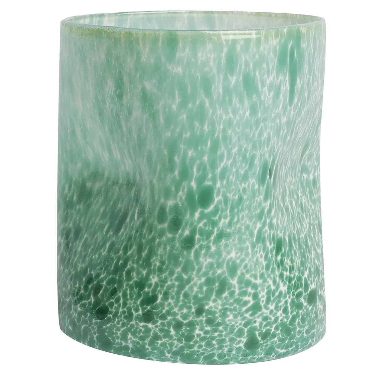 Set of 4 Macchia Green Glasses