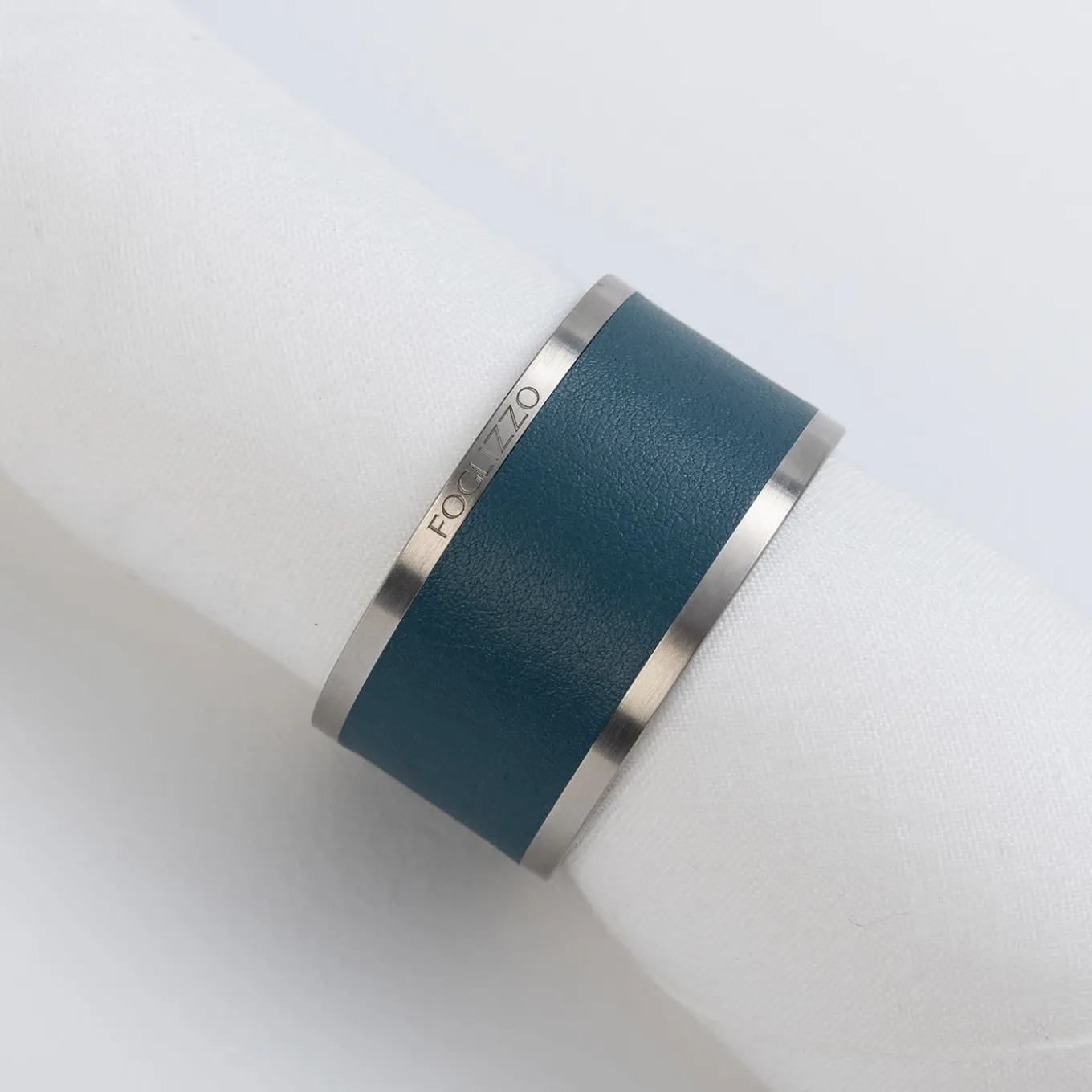 Set of 2 Madeleine Amalfi Blue Napkin Holders