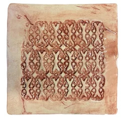 Set of 2 Marocco Square Pink Trivets