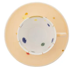 Set of 2 Miami Teacups and saucers