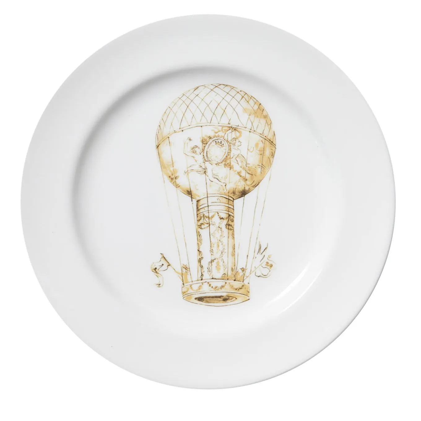 Set of 4 Mongolfiere dessert plates