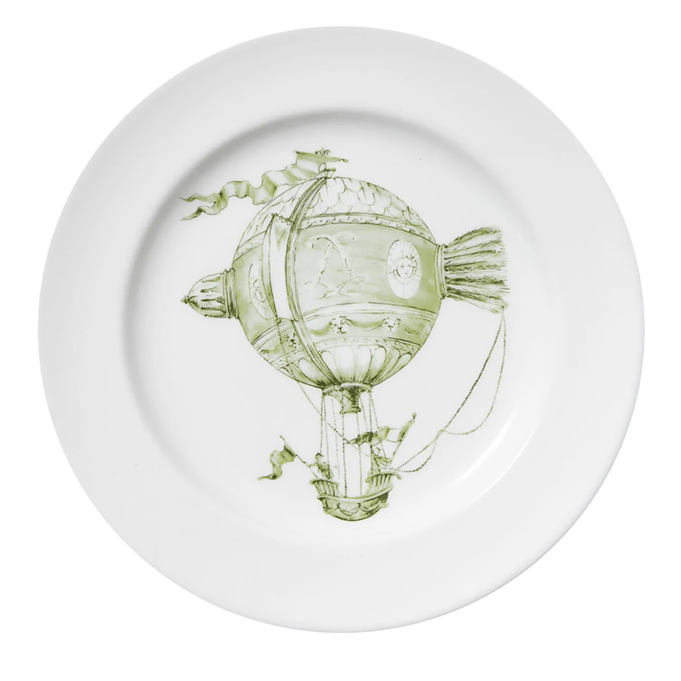 Set of 4 Mongolfiere dessert plates