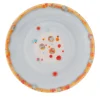 Set Of 2 Murrine Gray Coupe Dessert Plates