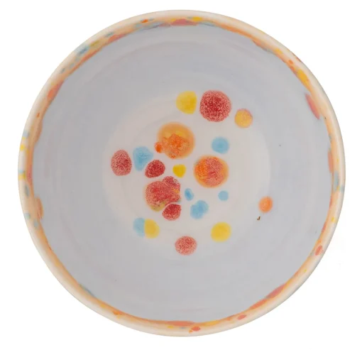 Set of 4 Murrine Gray Fruit Bowls