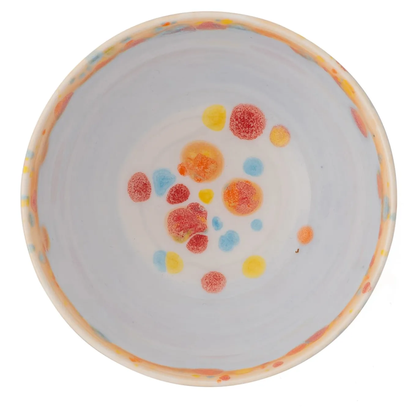Set of 4 Murrine Gray Fruit Bowls