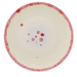 Set Of 2 Murrine Green Coupe Soup Plates