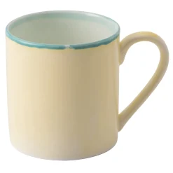 Set of 4 Murrine Yellow Large Mugs