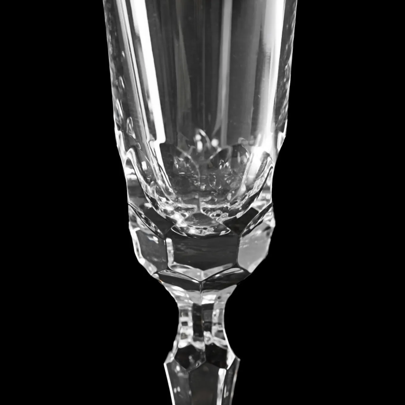 Set of 6 Narciso Crystal Flutes