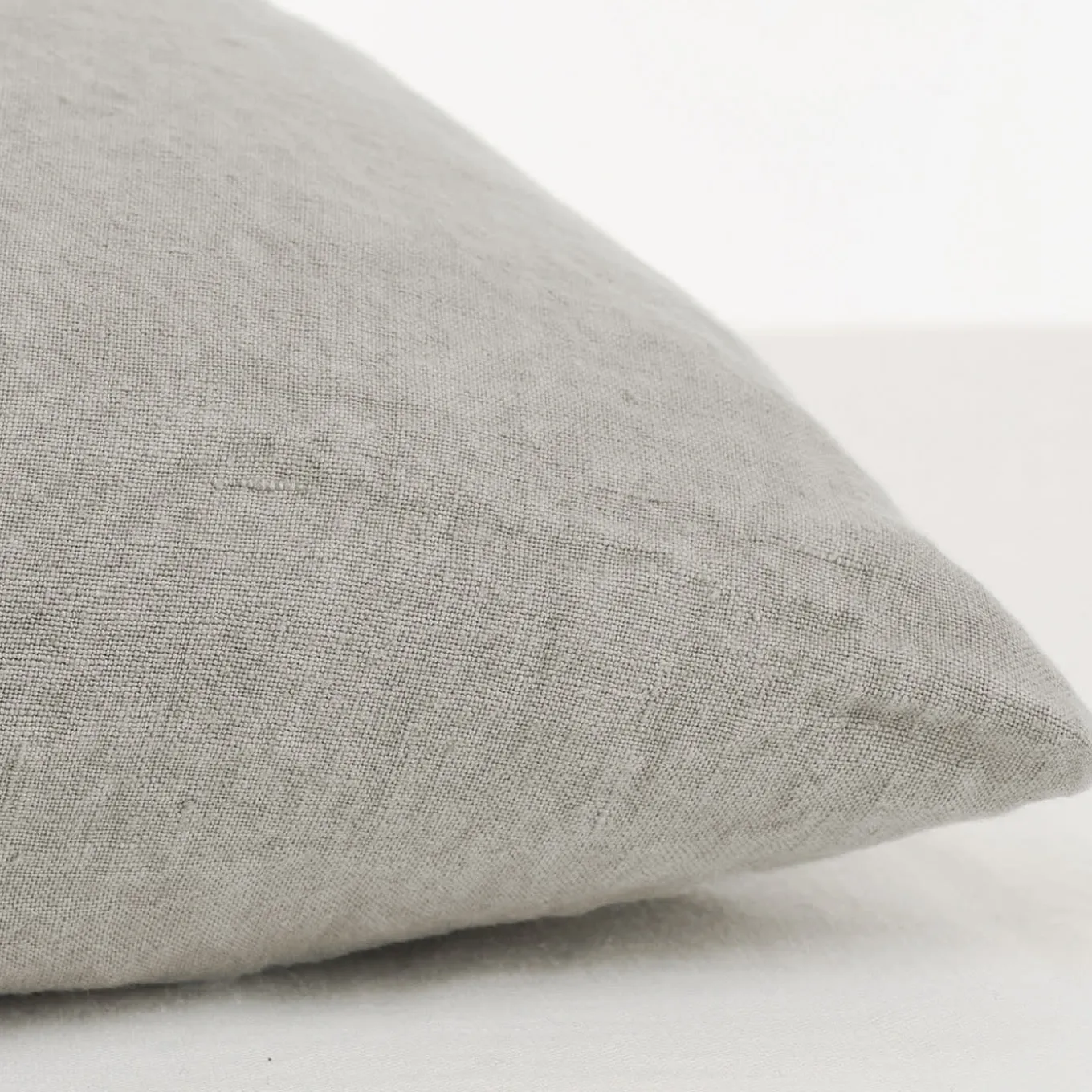 Set of 2 Natural Linen Pillowcases