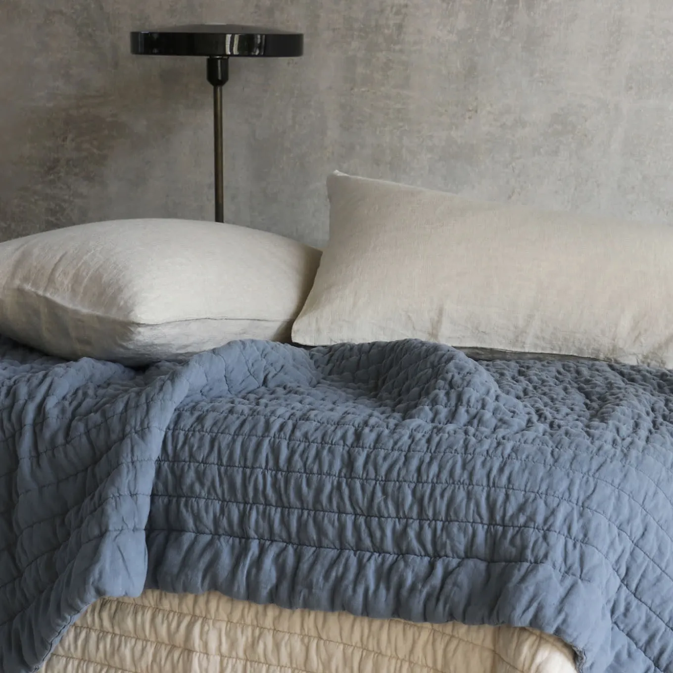 Set of 2 Natural Linen Pillowcases