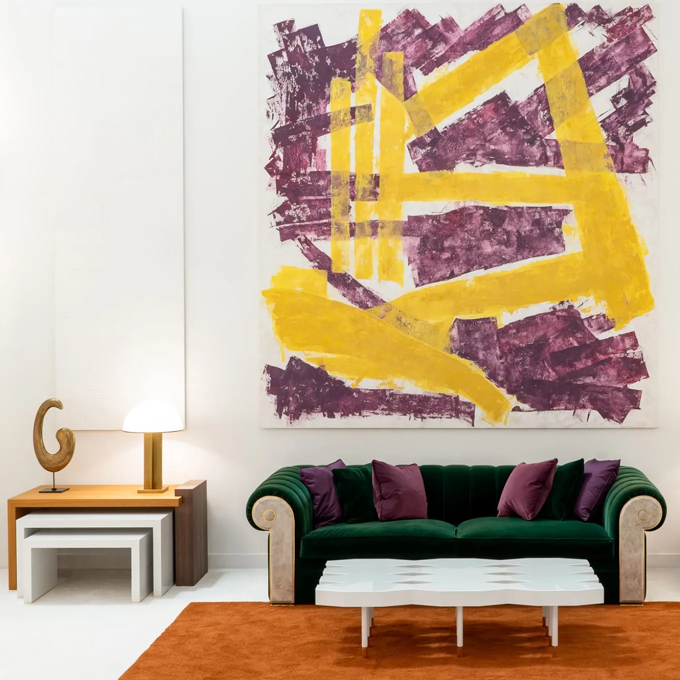 SET OF 3 NESTING STYLE SIDE TABLES