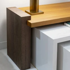 SET OF 3 NESTING STYLE SIDE TABLES