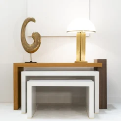 SET OF 3 NESTING STYLE SIDE TABLES