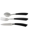 Set of 6 of Fork, Knife, and Spoon
