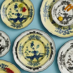 Set of 6 Oriente Italiano Citrino Soup Plates