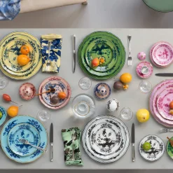 Set of 6 Oriente Italiano Citrino Soup Plates