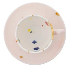 Set of 2 Palm Beach Coffee Cups And Saucers