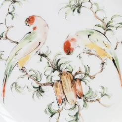 Set of 4 Pappagallini Dessert Plates