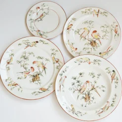 Set of 4 Pappagallini Dinner Plates
