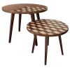 Set of 2 Paradosso Tea Table and Coffee Table