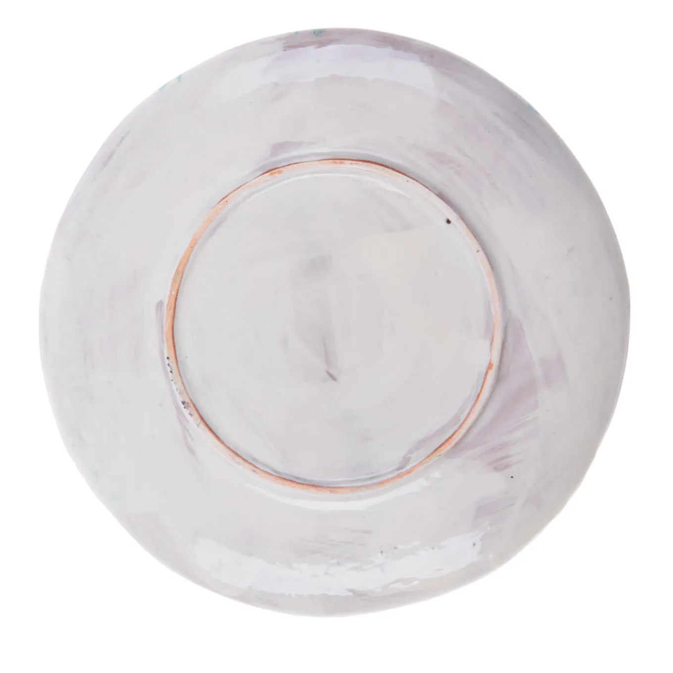 Set of 4 Pavone Ceramic Plates