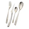 Set of 24 Pieces Devorè Sandblasted Silverware
