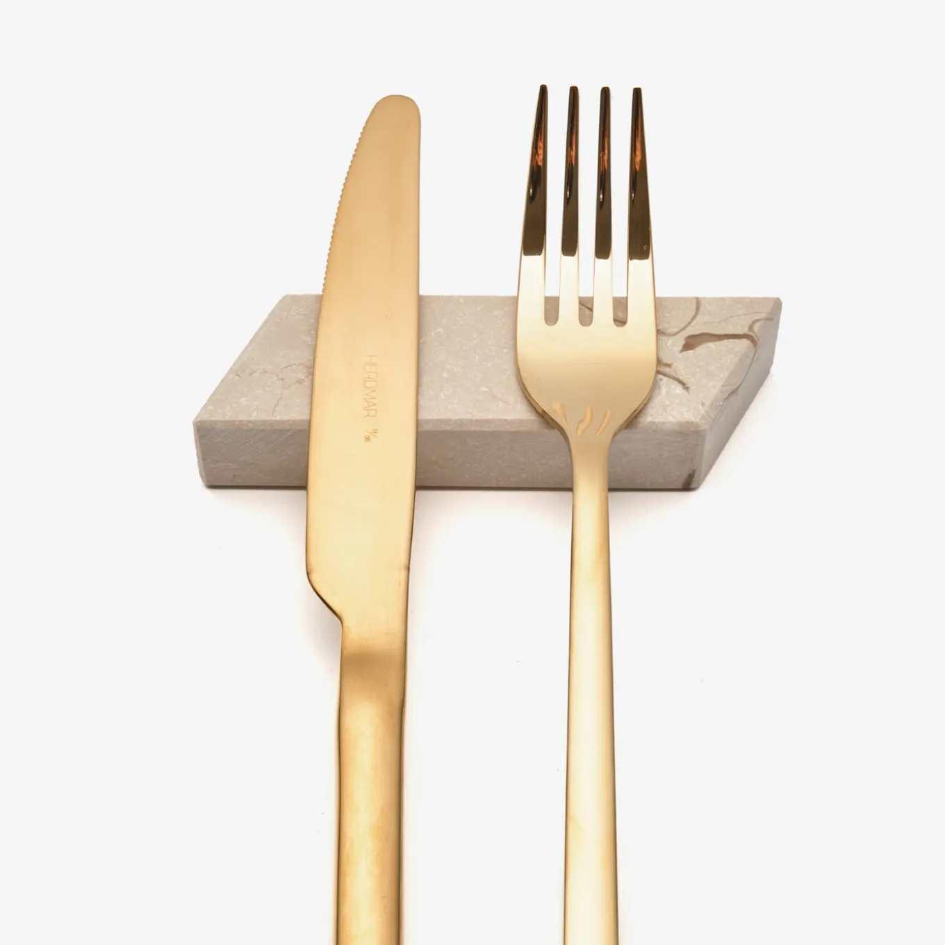 Set of 4 Pietra Pugliese Cutlery Rests