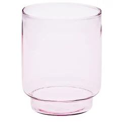 Set Of 4 Pink Dolce Vita Water Glasses