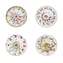 Set of 4 Play Plates dessert plates-Story #1