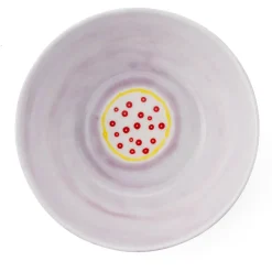 Set Of 2 Plum Fruit Bowls