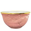 Set of 6 Preta Oro Dusty Pink Bowls 14cm