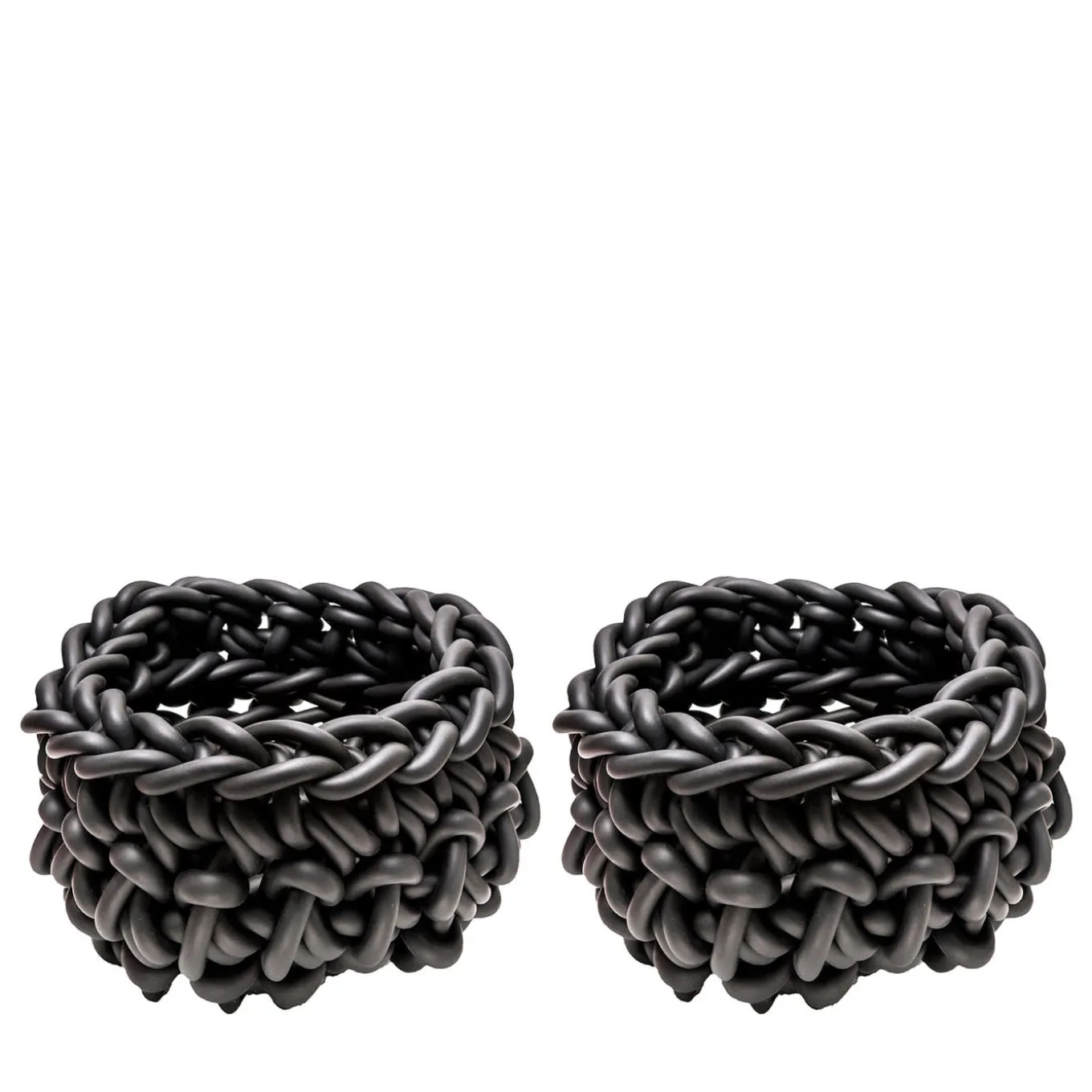 Set of 2 Robusto Gray Baskets #2 by Rosanna Contadini