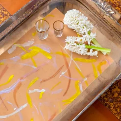 Set of 2 Roman breeze Pink Placemats