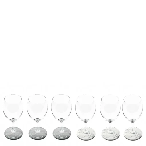 Set of 4 Round Marble Coasters