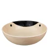 Set of 2 Salad Bowls with Kiasmo Square Pattern