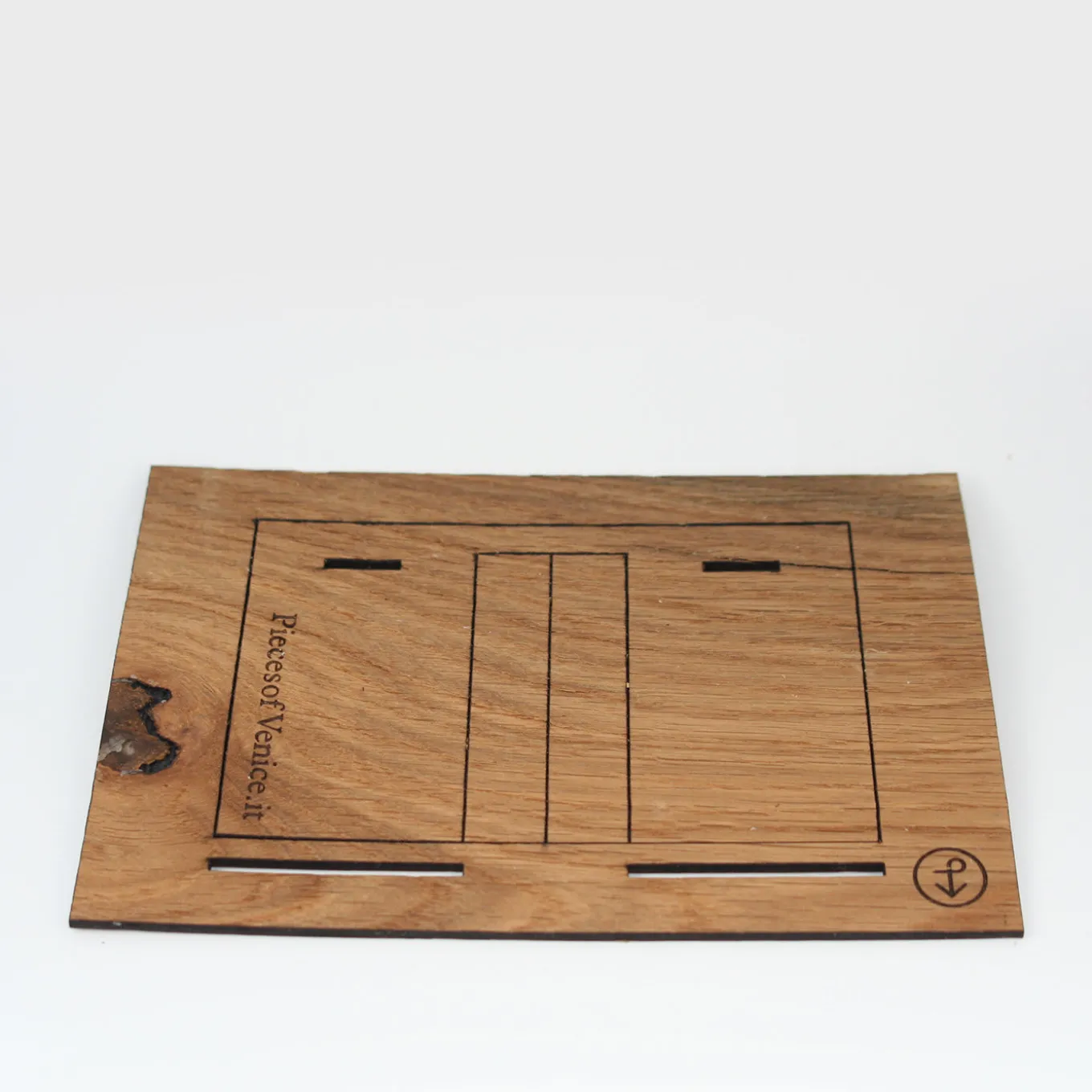 Set of 4 Sandro Gallo 136 Oak Wood Frames by Luciano Marson for POV