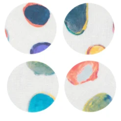 Set of 8 Satellites Coated Coasters
