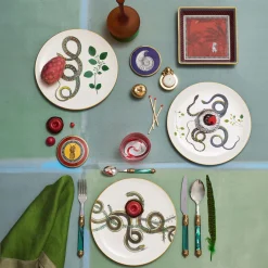 Set of 3 Serpi Dinner Plates #1