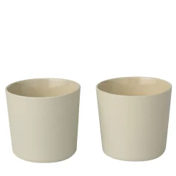 Set of 2 Small Ceramic Cups